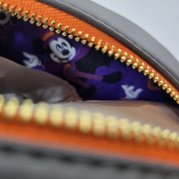 Loungefly Disney Parks Boo To You Not So Scary Halloween Party Convertible Nwt - Picture 7 of 8